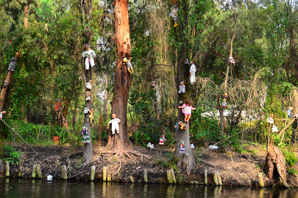 Το νησί με τις κούκλες, Xochimilco, Μεξικό