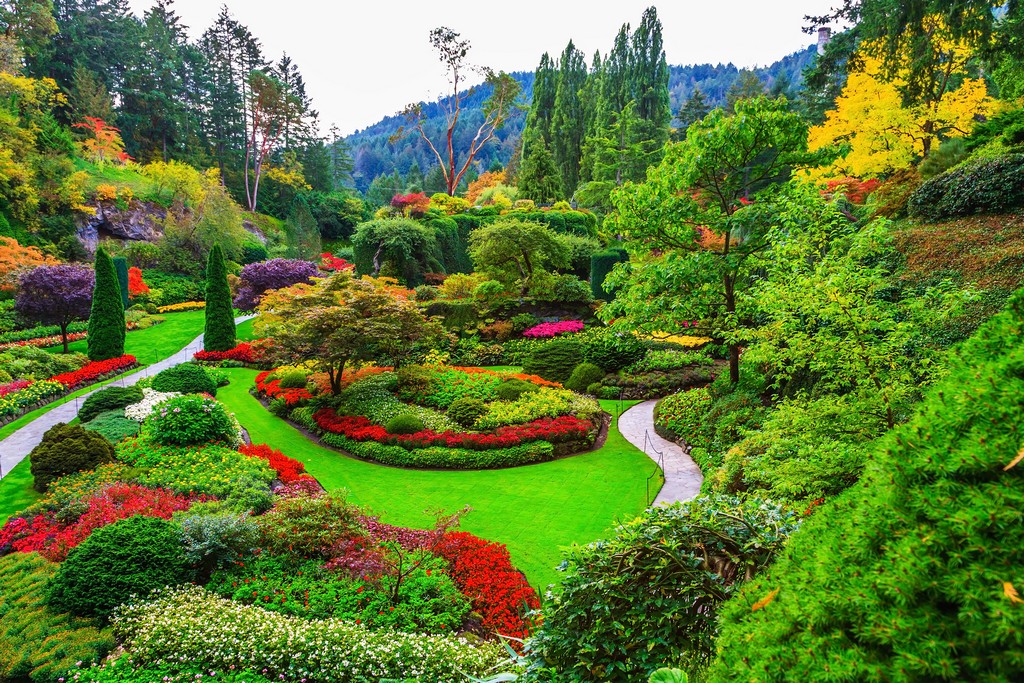 Butchart Gardens, Καναδάς