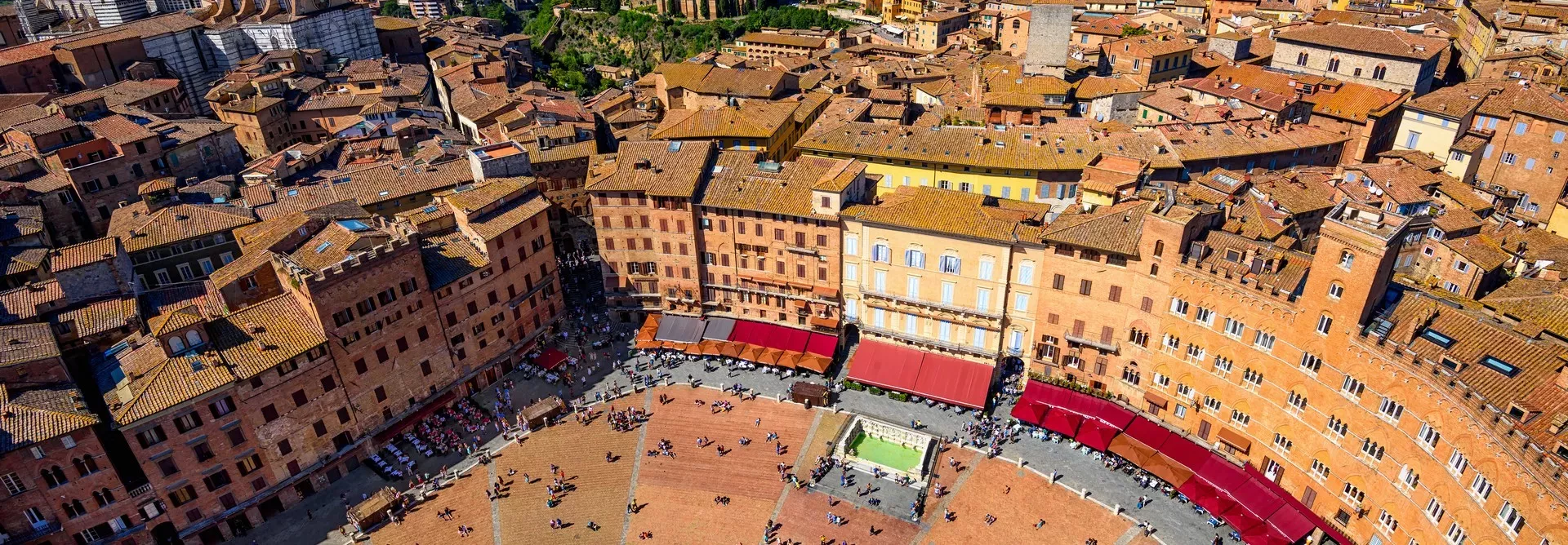 Piazza Del Campo, Σιένα