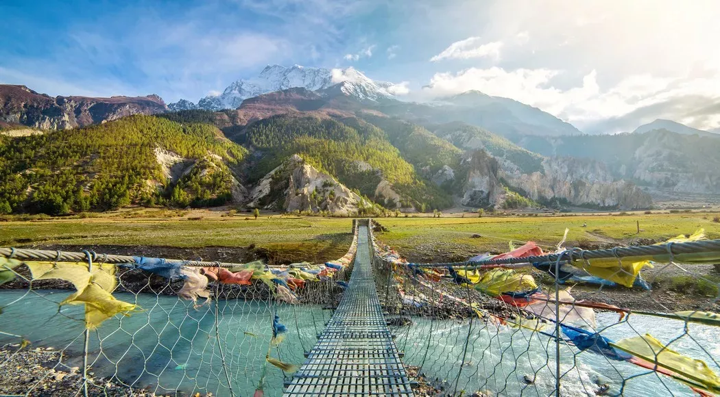 Πεζοπορία στο Annapurna Circuit του Νεπάλ