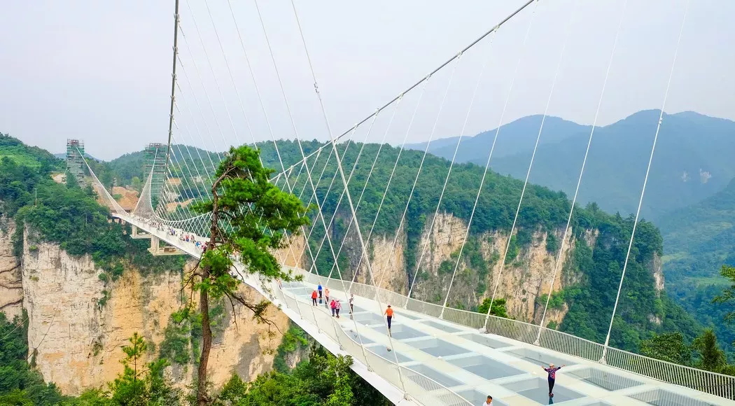 Zhangjiajie Grand Canyon Glass Bridge, Κίνα