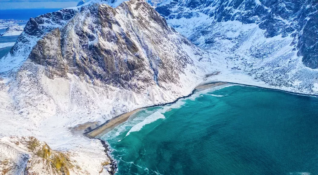 Kvalvika, Νησιά Lofoten, Νορβηγία