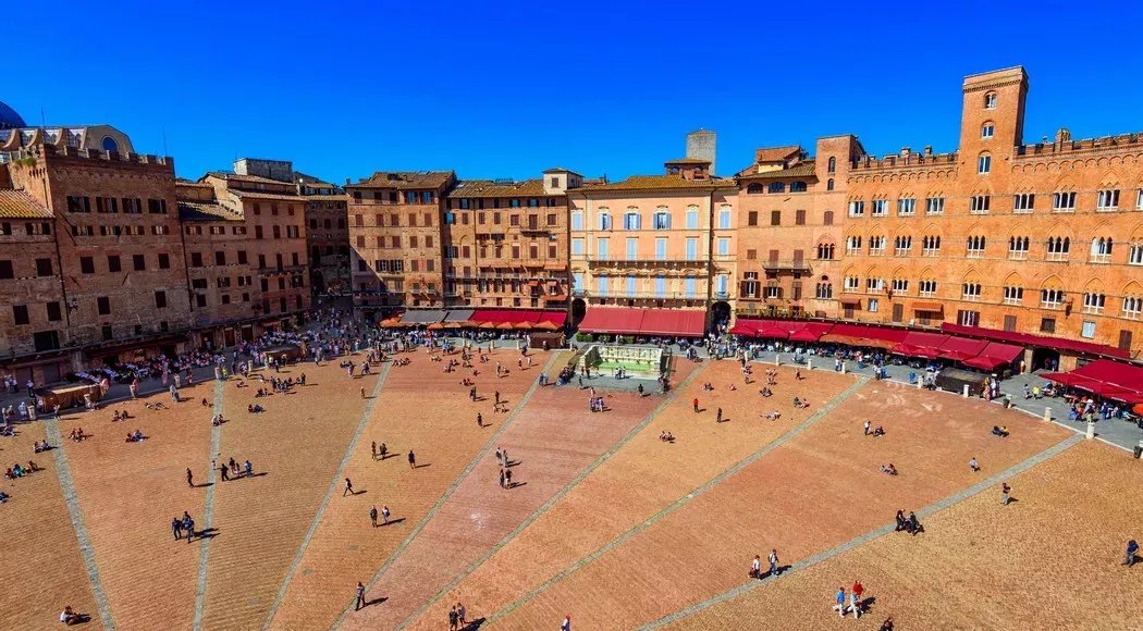 Piazza Del Campo, Σιένα