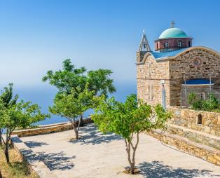 Η γραφική εκκλησία του Αγίου Αλεξάνδρου / Πηγή: Shutterstock