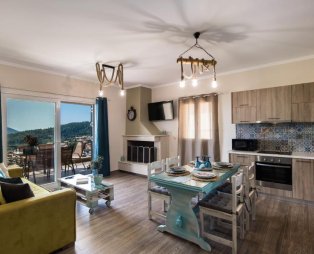 Casa De Blue: A haven in the lush green landscape of Lefkada