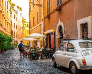 Βόλτα στις πιο γραφικές γειτονιές της Ρώμης