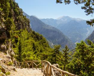 Μονοπάτι στο Φαράγγι της Σαμαριάς (πηγή: Shutterstock)