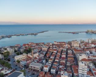 Η πόλη της Χίου από ψηλά (Πηγή: Shutterstock)