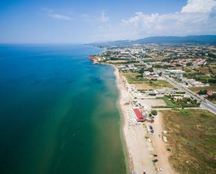 Η παραλία από ψηλά (Πηγή: Shutterstock)