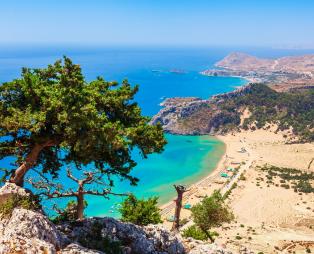 Η παραλία Τσαμπίκα (πηγή: Shutterstock)