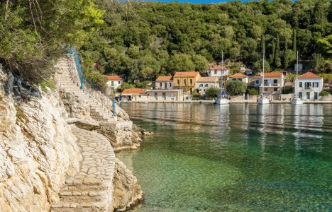 Κιόνι Ιθάκης: Ένα χωριό σαν ζωγραφιά