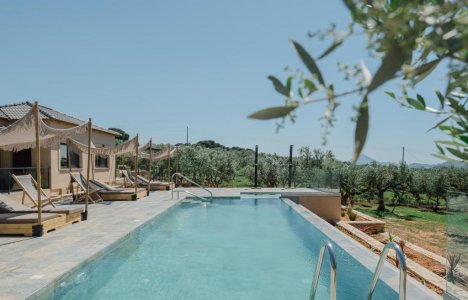 Liostasi Luxury Suites: Accommodation in a lush olive grove in Messinia