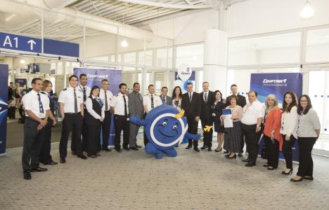 86 χρόνων έγινε η Egyptair - To γιόρτασε στον Διεθνή Αερολιμένα Αθηνών