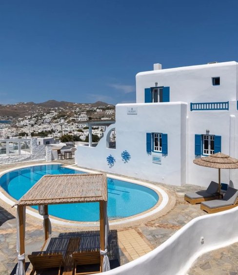 Marisso Hotel: Relaxation and tranquility in the heart of Mykonos Town