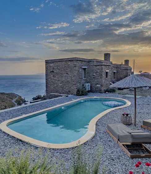 Androck Heaven Retreat: Ένα πέτρινο κόσμημα με θέα το Αιγαίο