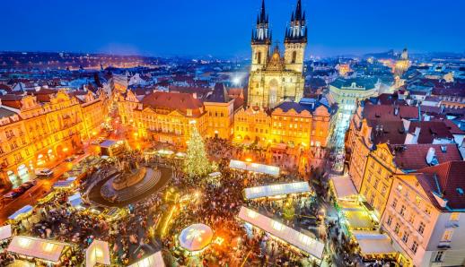 Πράγα: Χριστούγεννα στη «χρυσή πόλη»