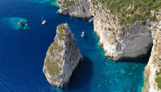 4 enchanting sea caves in the Ionian Islands