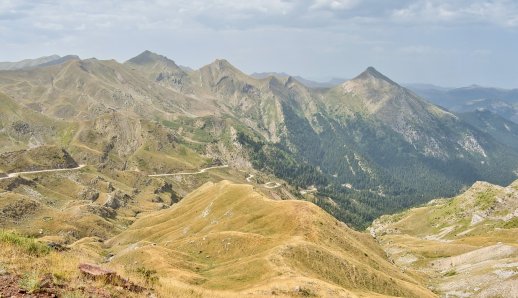 A ride in the clouds: Driving on Greeces highest paved road