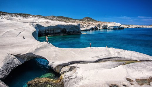 7 landscapes on the greek islands that look like they're from another planet