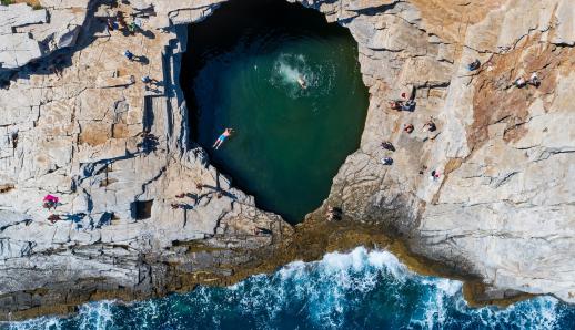 Γκιόλα: Η φυσική πισίνα που κλέβει τις εντυπώσεις στη Θάσο