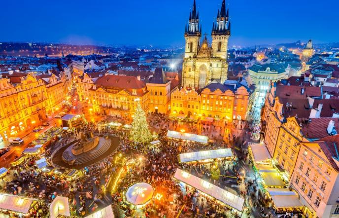 Πράγα: Χριστούγεννα στη «χρυσή πόλη»