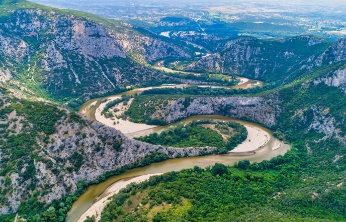 Στενά Νέστου: Όταν η φύση ζωγραφίζει