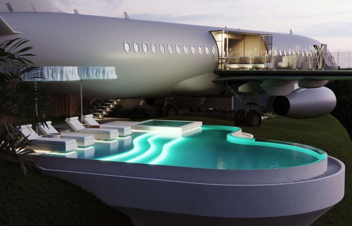 Private Jet Villa: Το πρώτο πολυτελές ξενοδοχείο στον κόσμο μέσα σε αεροπλάνο