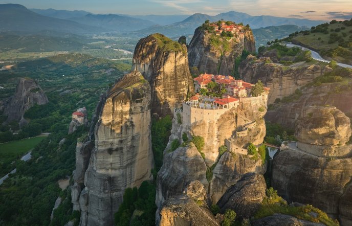 Πώς δημιουργήθηκαν τα Μετέωρα