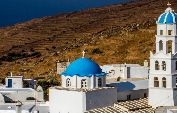 Η Τήνος με τα 45 χωριά και τον επιβλητικό ναό (pics)