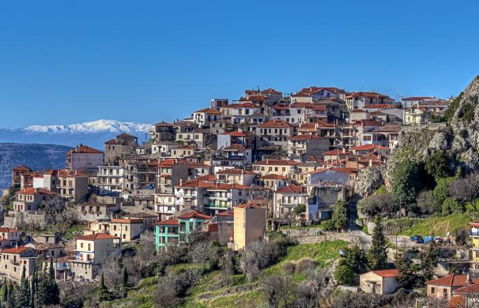 Αράχωβα: Η βασίλισσα του χειμώνα